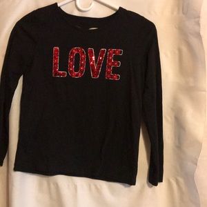 Girls long sleeve top